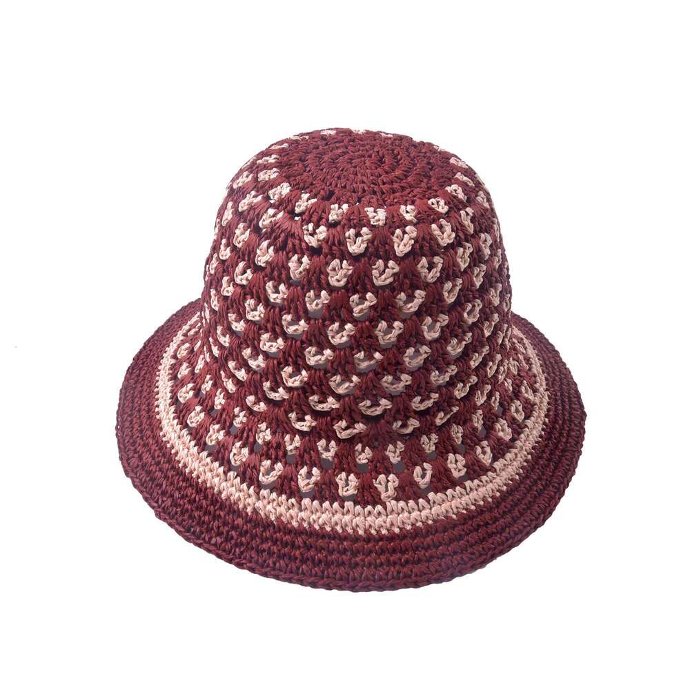 Breathable Unisex Woven Straw Sun Hat With Adjustable Chin Strap for Fishing Trips & Outdoor Activities