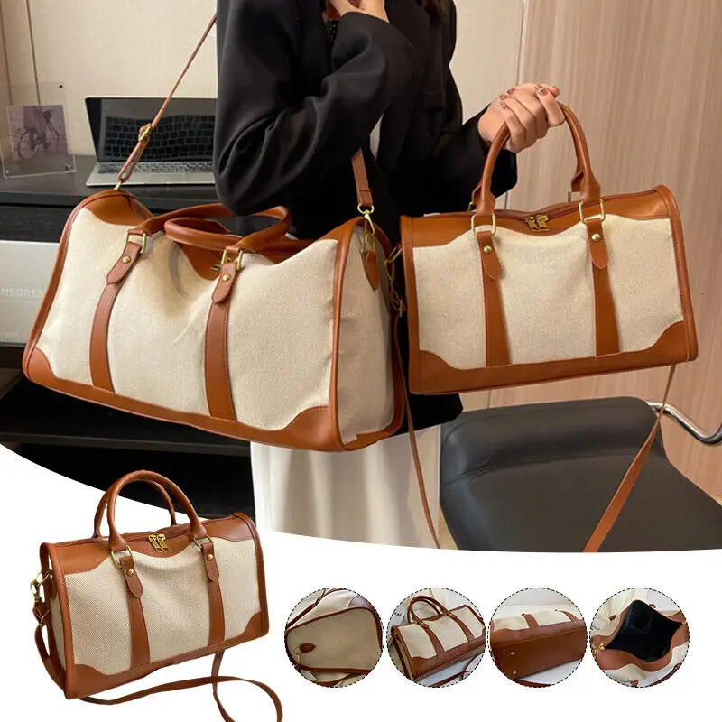 Single Shoulder Crossbody Bag Fashion Travel Storage Handbag Fitness Luggage Bag 250530
