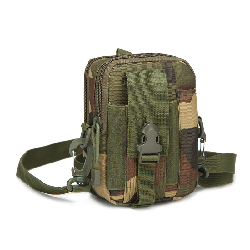 Running Phone Multifunctional Long-Distance Durable Polyester Camouflage Sports Waist Bag