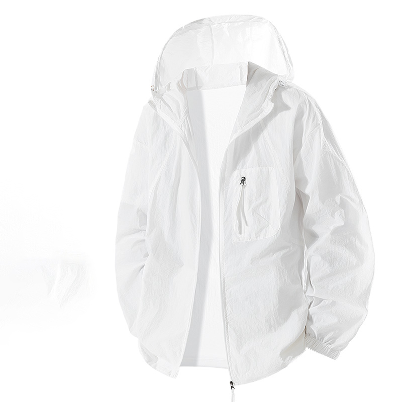 Sunscreen clothing, men's and women's fashion style, summer new style, original yarn, outdoor fishing, ice silk skin clothing, breathable ja