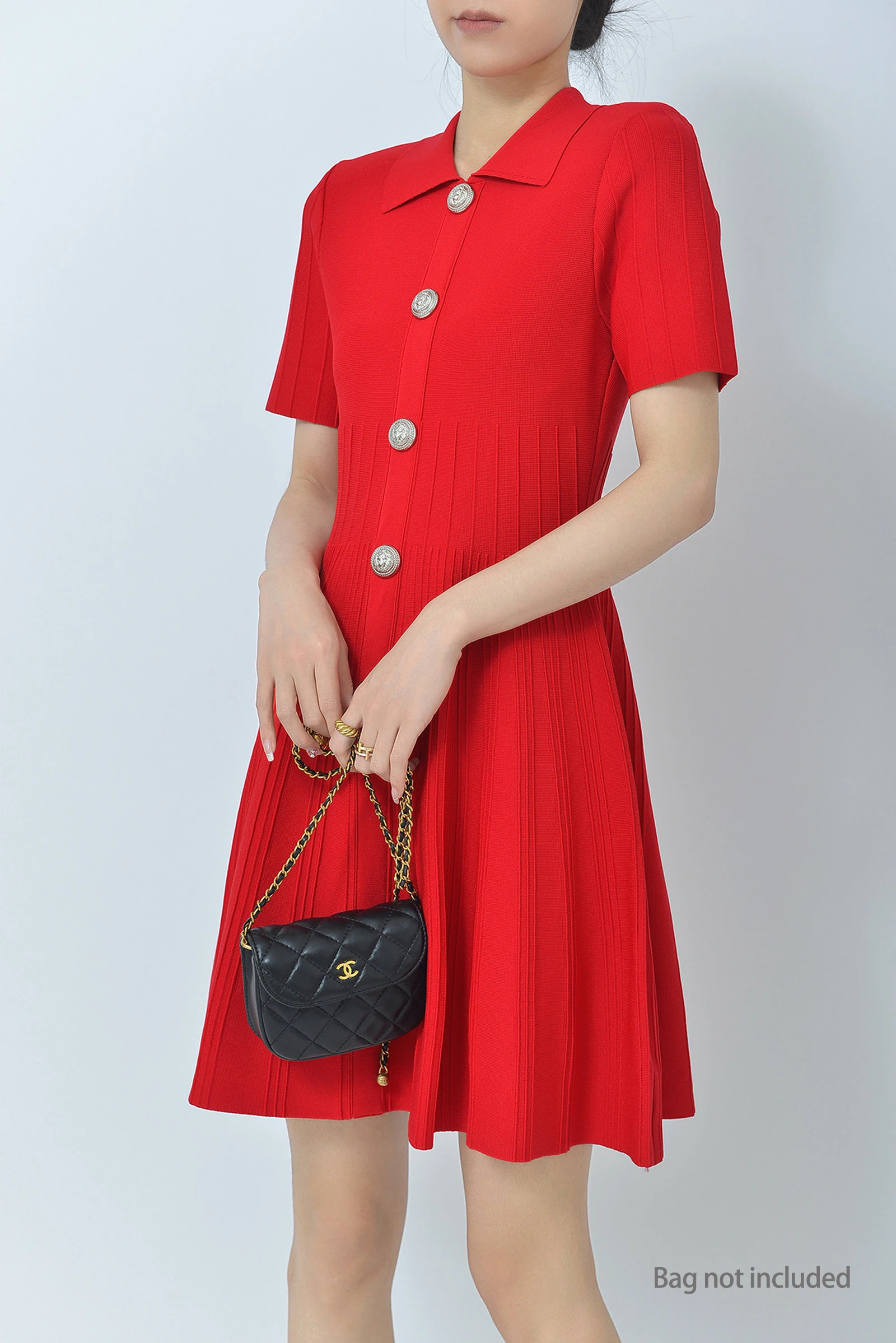 Women Summer Short Sleeve ALine Knitted Dresses Cotton Slim Fit Casual V Neck Bodycon Midi Dress Free Size 250604