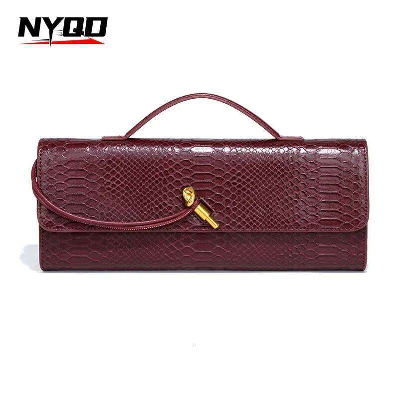 Hot Selling Design Top-Handle Bag For Women Evening Handbag Long Purse PU Crocodile Pattern Crossbody Shoulder Bags Fashion Outfits Designer Bags