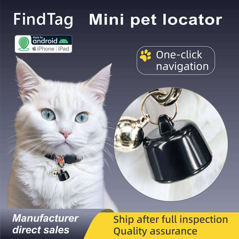 Super Mini Pet Tracker System / Pound Positioning IP67 Portable Device, Convenient IOS Android Anti-Lost Shared Computer View