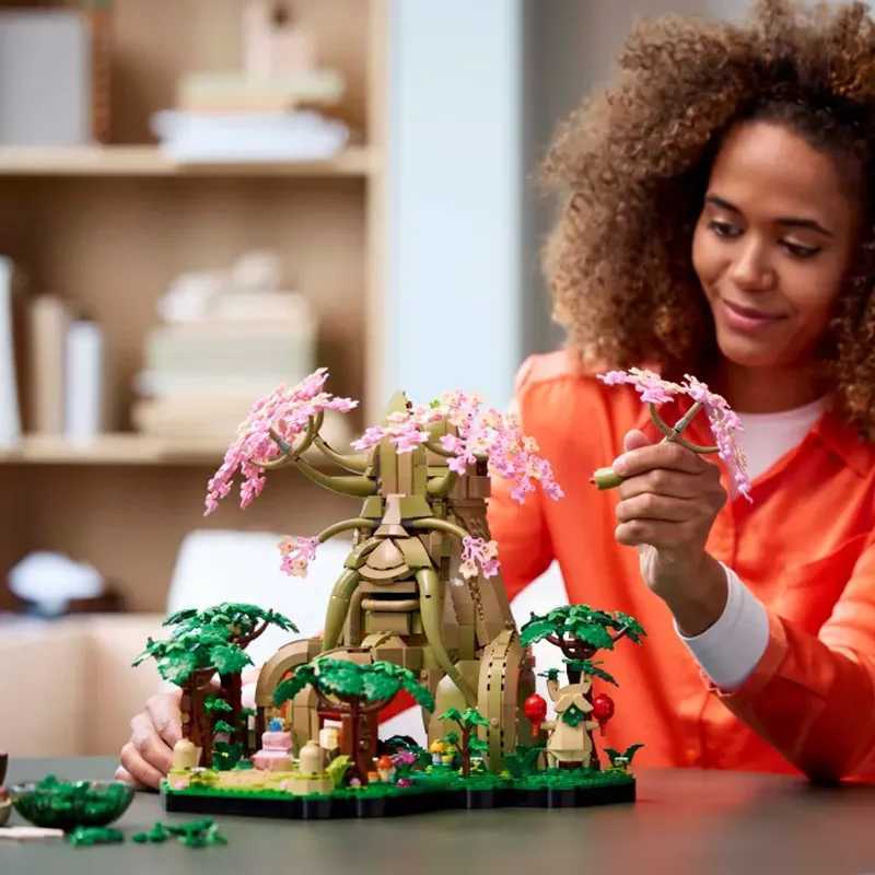 2500pcs New Zeldas Great Deku Tree 2-in-1 Model Building Blocks Bricks 77092 Diy Creative Assembly Educational Toy Kid Gift W250605