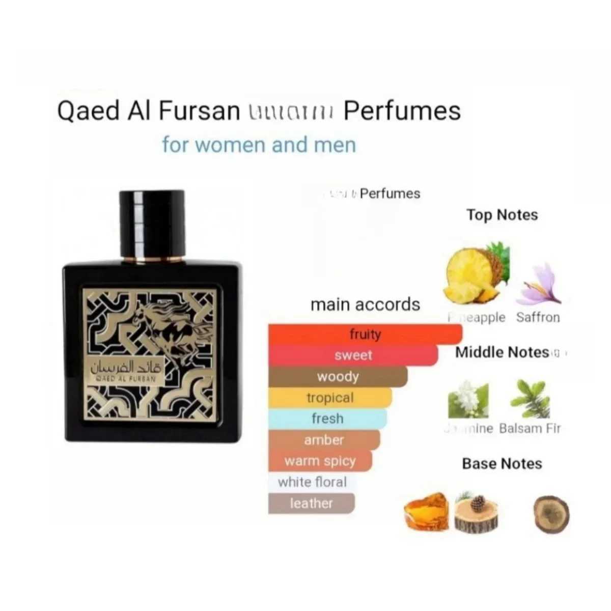 Arab Perfume Man Woman Original Perfume For Men Unisex Long Lasting Light Male Fragrance Arabian High Quality Cologne Pheromones W250605