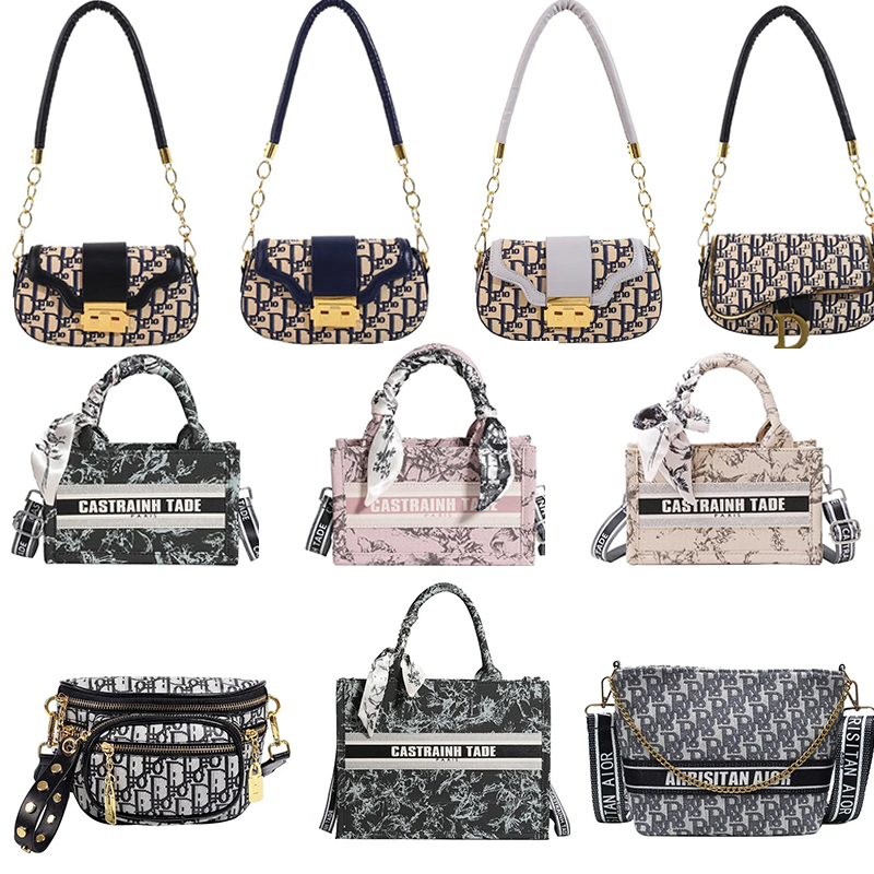 Designer bag Quilted Large Chain Shoulder Bags Women Luxury Designer Crossbody Bags PU Leather Lady Handbags Black White Fashion Bags Plain tote bag saddle bag max
