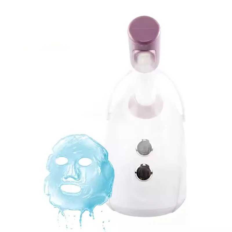 Beauty Salon Spa Home Use 3in1 Nano Mist Facial Steamer Skincare Warmer Face Cold Spray Hot Cool Steaming Humidifier Vaporizer XJ250607