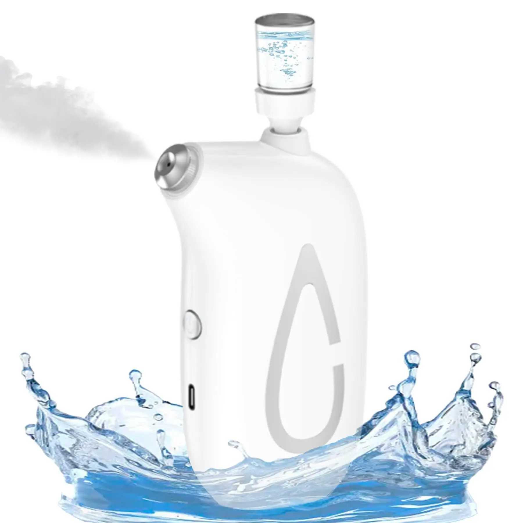 Facial Steamer Ionic Hot Mist Facial Heating Sprayer Pore Cleaner Skin Moisturizing SPA Humidifier Atomizer Home Skin Care Tool XJ250607