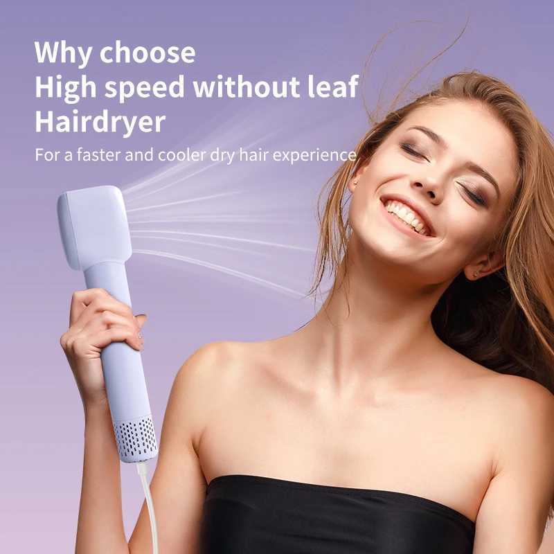 Salon 1600W Low Noise110000 RPM High Speed Bldc Hair Dryer Brushless Motor Plasma Ionic Hair Dryer XJ250605