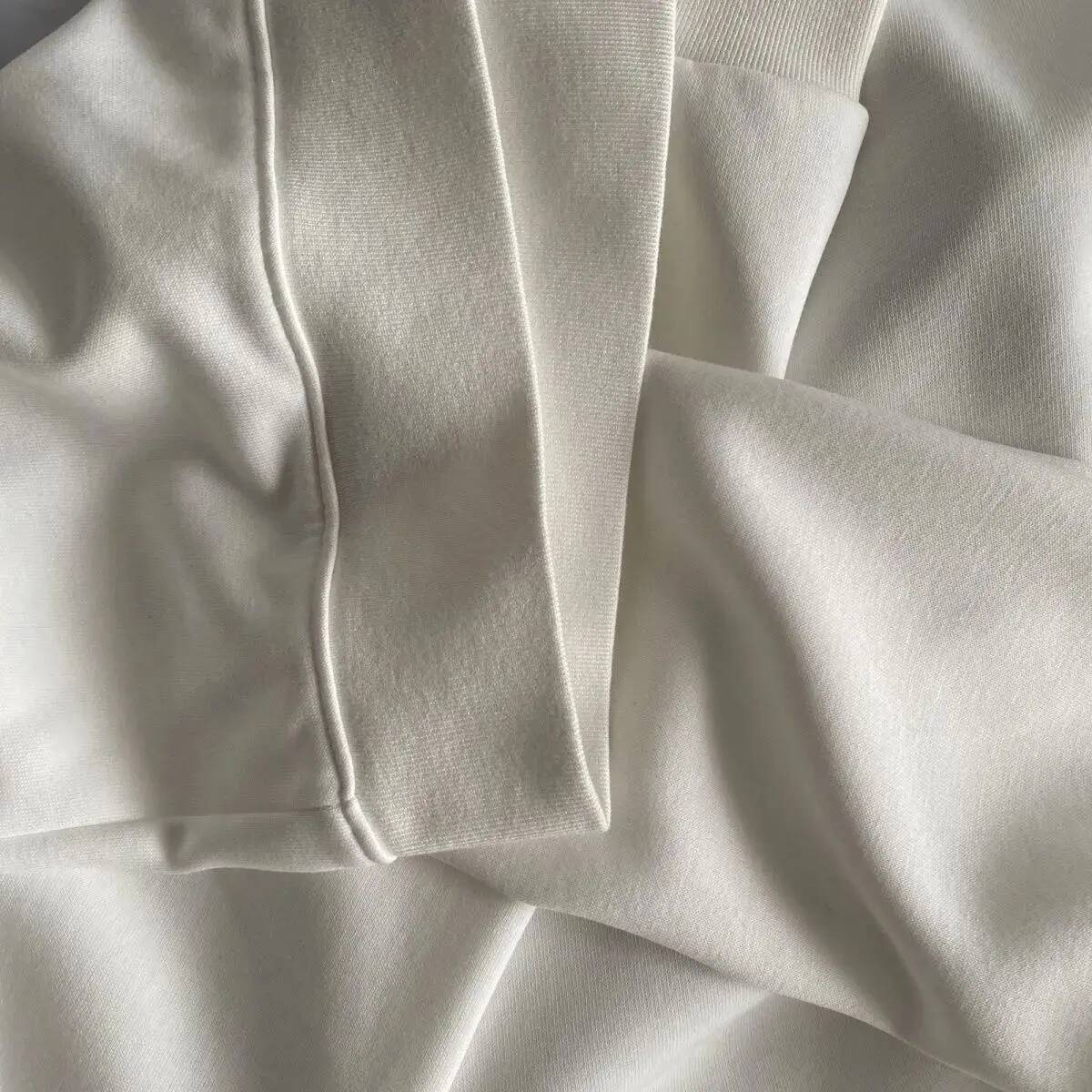 And Stretch Waist Pants Set Pullover Solid Autumn Sportswear Slim Women's Hoodie Wear 2024