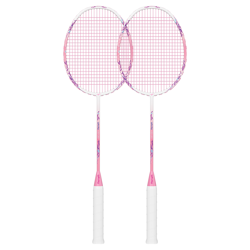 Durable Badminton Racket for Beginners & Intermediate Players Carbon Composite, All-Round Offense-Defense Design