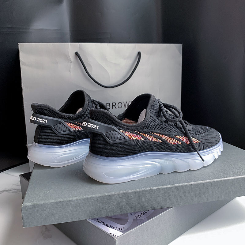 Women S Summer New Student Sports Breathable Fitness Running Casual Ins Korean Style Flyknit Casual Shoes Shoes Ddmysaturn