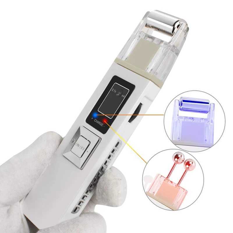 Wireless Galvanic Microcurrent Skin Firming Machine Face Skin Cleaner Skin Tightening Tools Facial Lifting Device Massage Roller XJ250607