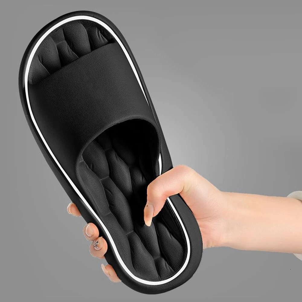 BASATU Fashion Summer Cartoon Home Shoes Non-slip Soft Slides Lithe Comfort Sandals Men Women Couple Slippers Trendy Slippers 250605