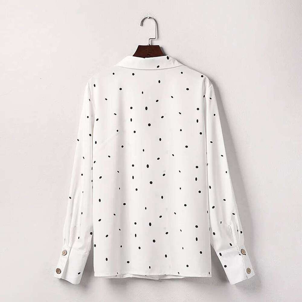 hoodie Women's Wear For Women Cotton Womens Fashion Casual Long Sleeve Color Block Point V-Neck T-Shirts Tops Blouse Roupas Femininas jacket