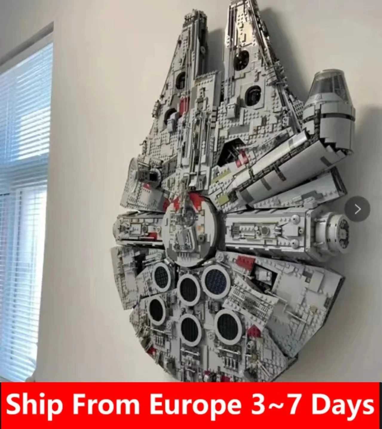 83226 81085 Birthday Christmas Gifts The Large Millennium Ship Falcon Building Blocks Compatible 75192 05132 Toys For Kids XQ003 W250605
