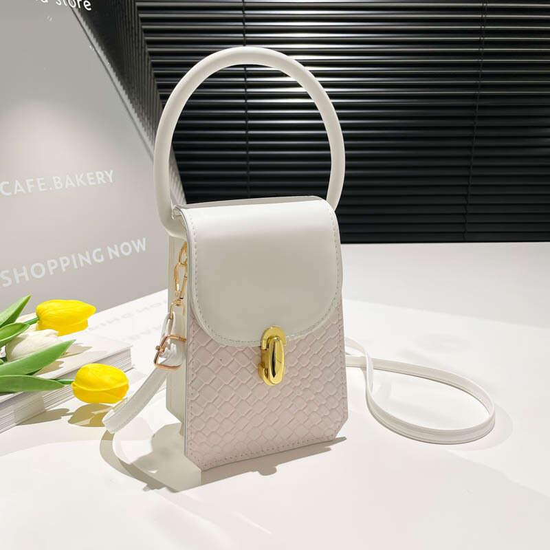 Handheld Fashion Small Square 2025 Spring Summer New Simple Casual Single Shoulder Trendy Crossbody Bag for Women