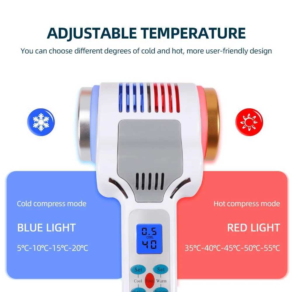 Cold Hot Compress Machine Ice Cryotherapy Reduce Swelling Skin Cooler Warm Heating Therapy Relax Muscles Relief Pain Allergy Care XJ250607