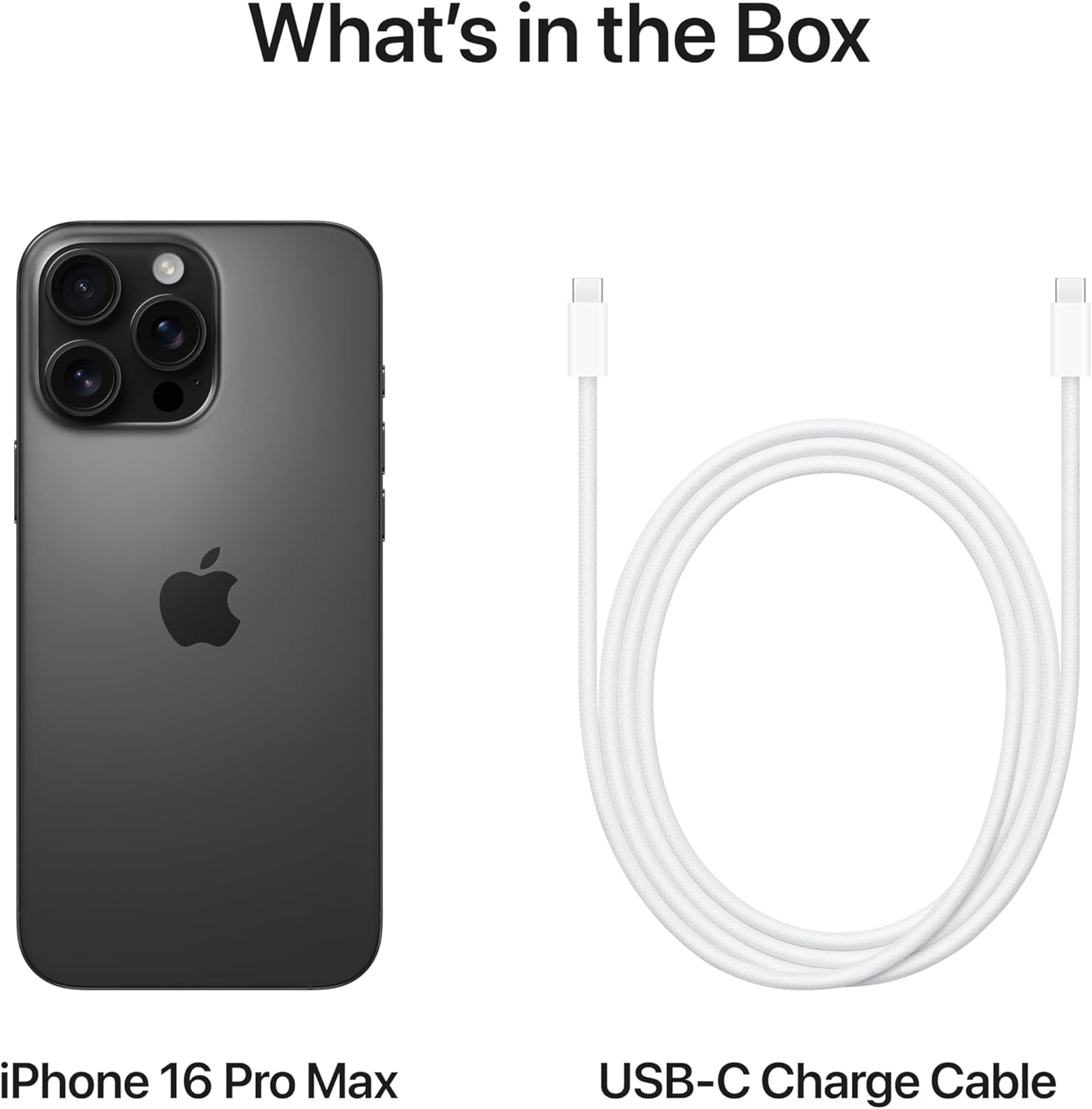 Apple iPhone 16 Pro Max 256GB/512GB Black Titanium