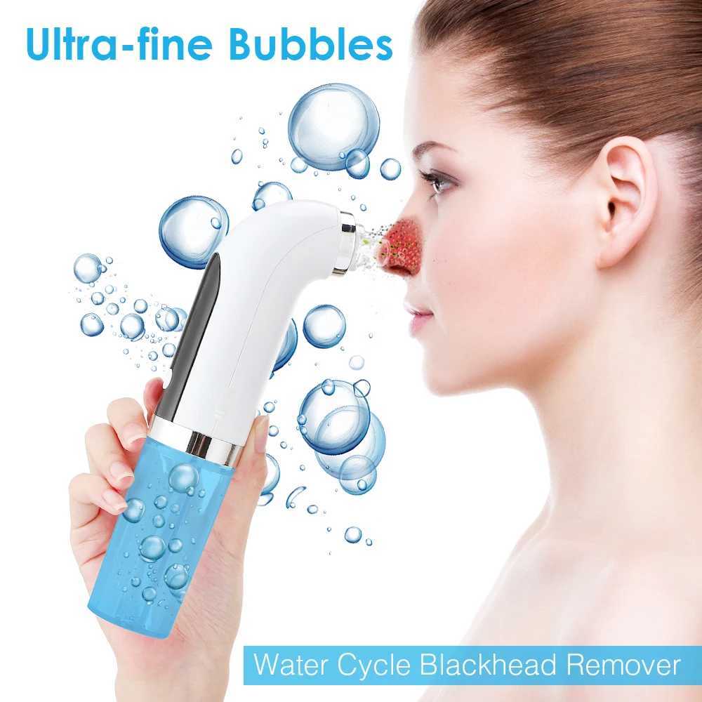 Electric Small Bubble Blackhead Remover USB Water Cycle Pore Acne Pimple Removal Vacuum Suction Facial Nose Cleaner ToolXJ250607
