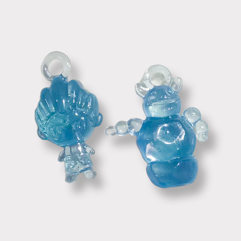 2025 New Acrylic Transparent Small and Delicate Ne Zha Anime Character Series Modelling Charms Small Pendant