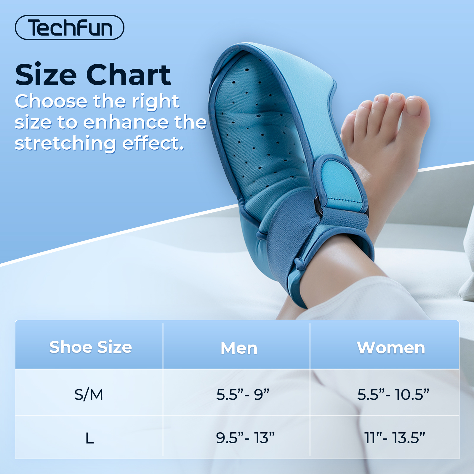 Plantar Fasciitis Night Splint, Foot Ice Pack Wrap for Relief,Plantar Fasciitis Brace for Men Women,Ankle for Achilles Tendonitis Heel Spur Foot Pain