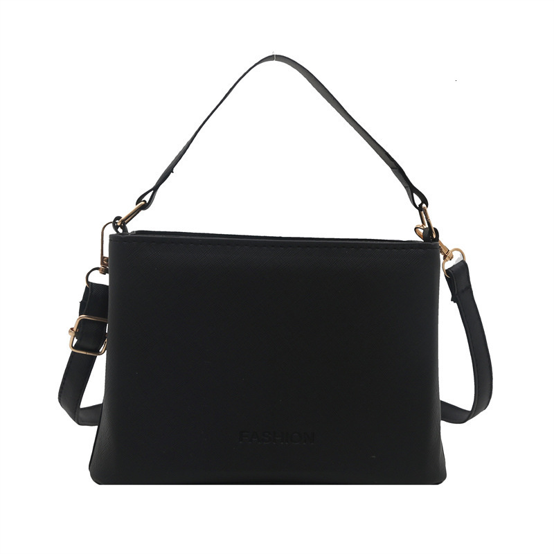 Top brand high-quality new free designer bag fashionable shoulder letter embossed elegant handbag 2025 new horizontal bucket small bag new free design