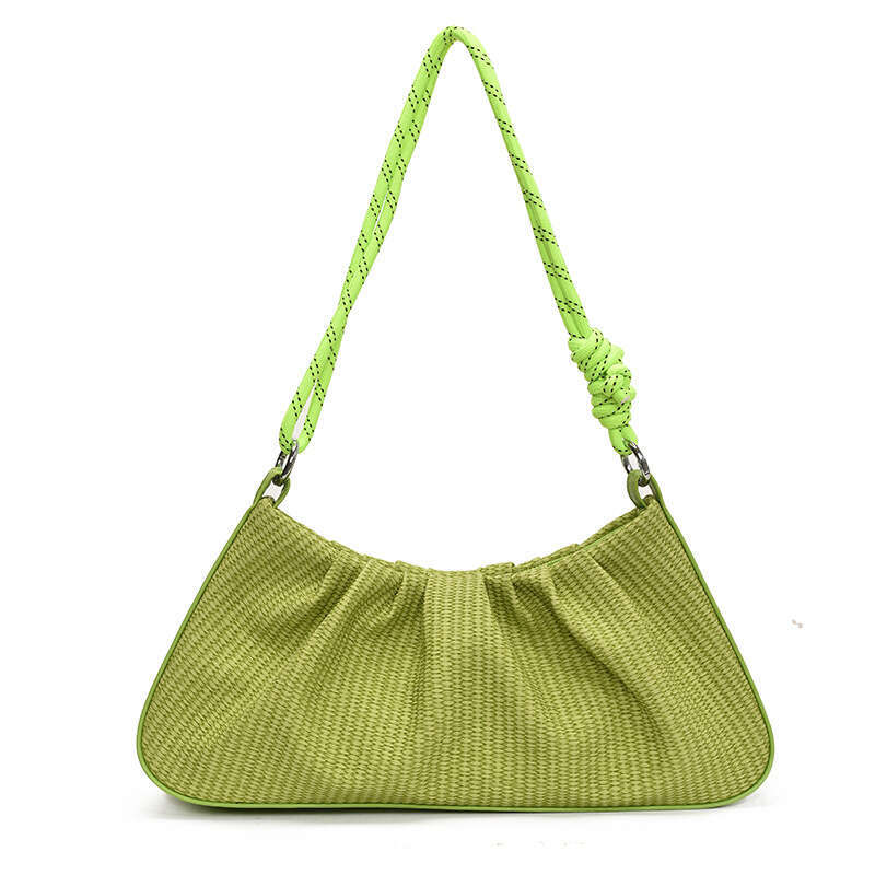 Summer Fashion Woven Texture Elegant Underarm 2025 New Trend This Year Versatile Shoulder Bag Trendy Handbag for Women