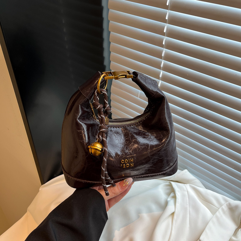 Free Shipping Designer Bag Bag Women 2025 New Style Niche Autumn And Winter Texture Single Shoulder Crossbody Bag Popular For Women Hand-held Dumpling