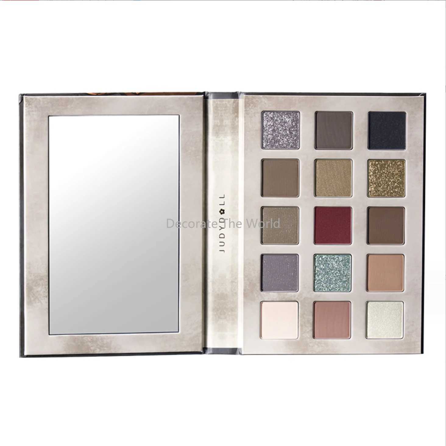 Judydoll Halloween Limited Edition Rose Codex 5-color Eyeshadow Book Matte Earth Color Shimmer Eye Makeup Eye Glitter W250605