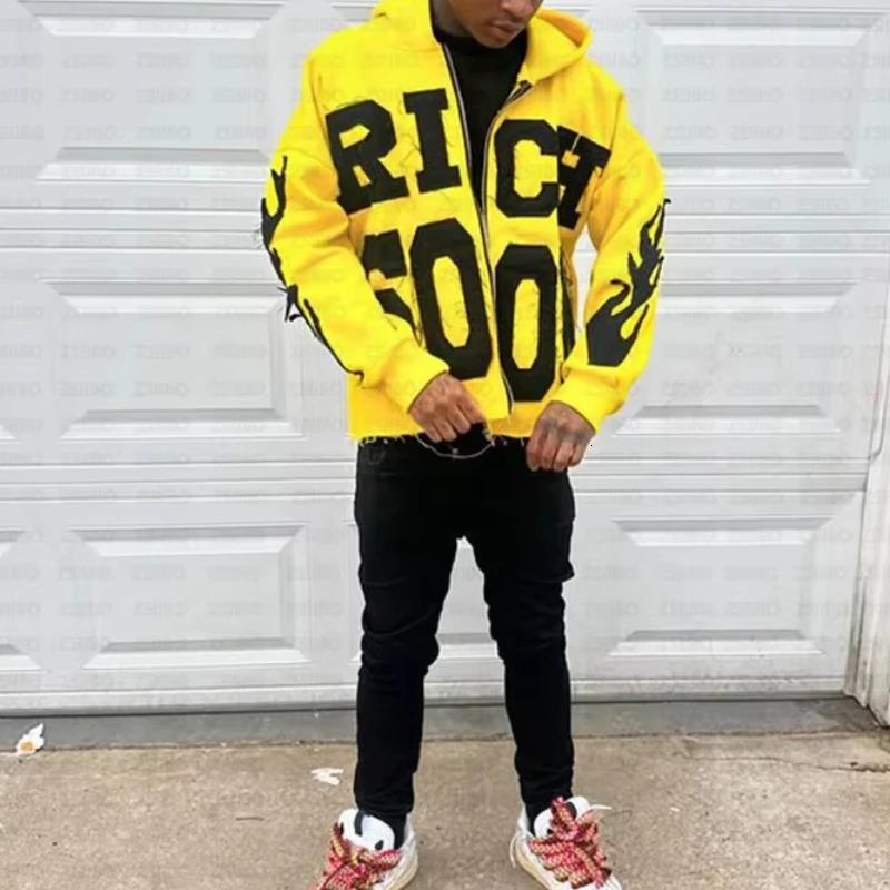 Street Style Letter ed Hoodie for Women Y2K Retro Harajuku Fashion Sportswear Couple Casual Loose top 250604