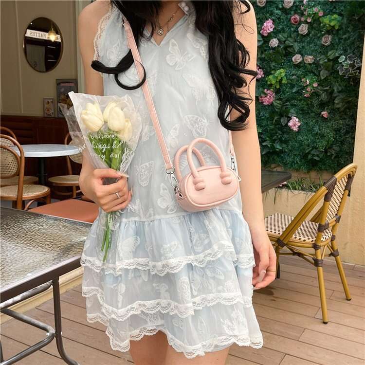 Korean Style INS New 2025 Niche Design Boston for Women Simple Mini Handbag Crossbody Small Square Bag