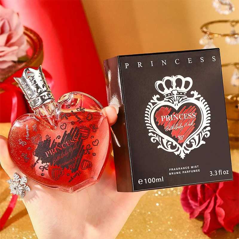 Love Heart Crown Princess 100ml Perfume For Women Singapore Malaysia Pink Lasting Eau De Toilette Elegant Sweet Floral Body Spray W250605