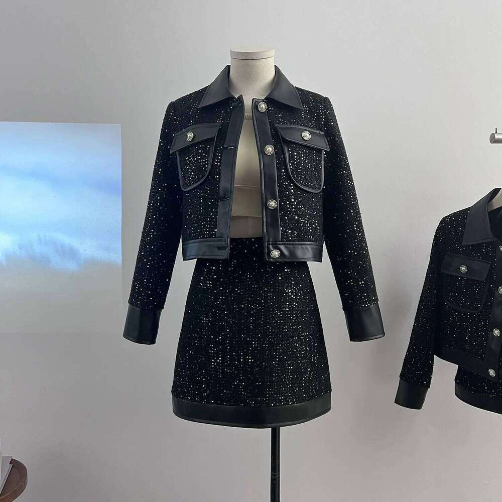 Fashionable Small Fragrance Style Two-Piece Set Early Autumn Elegant Ladylike Trendy Women's Wear Quality Contemporary Design