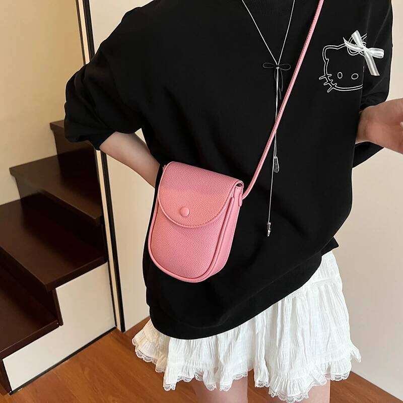 LEFTSIDE Mini PU Leather Flap Crossbody Bags for Women 2025 Fashion Simple Shoulder Bag Females Solid Color Handbags and Purses