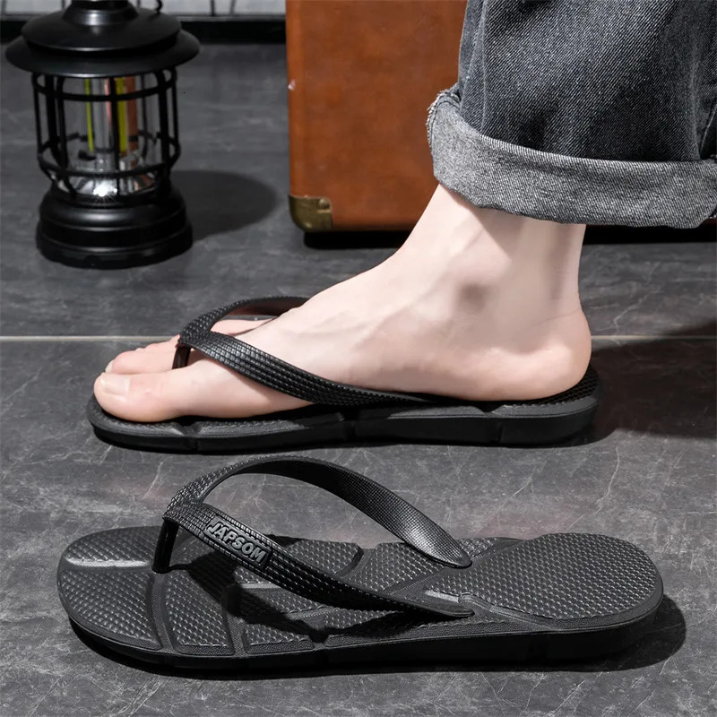 Summer Yellow Mens Slippers Flat Fashion Slides Lightweight EVA Slippers Men Outdoor Beach Flip Flops Man chinelos masculinos 250605