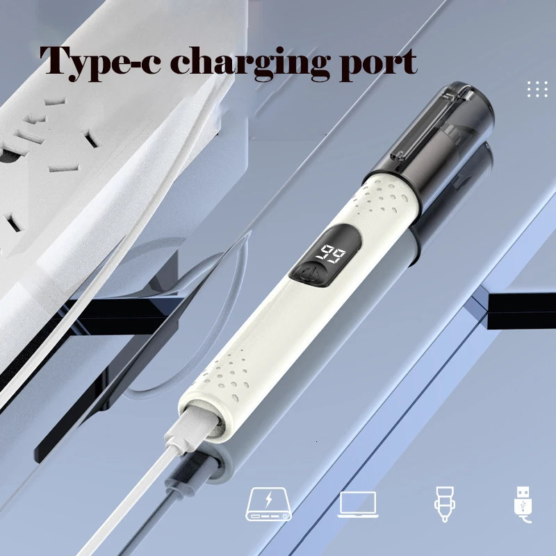 Electric Nose Hair Clipper Rechargeable Multi-Kinetic Shaving Multifunctional Unisex Automatic Washable Shaving Nose Trimmer 250604