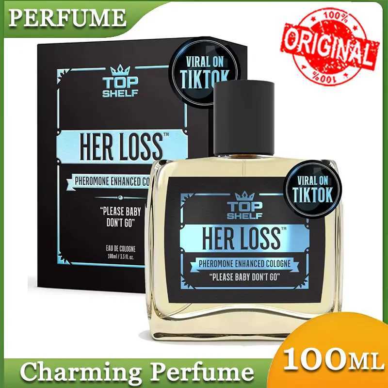 100ml Her Loss Perfume Men Pheromone Cologne Her Loss Raw Attraction Confidence Lasting Glamour Awaken Scent Eau De Toilette W250605