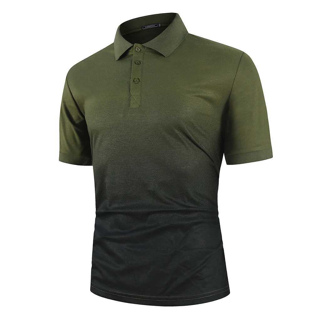 Classic Men Polo Men Shirt Short Sleeve Polo Shirt Contrast Color Polo New Clothing Summer Streetwear Casual Fashion Men tops XJ250605