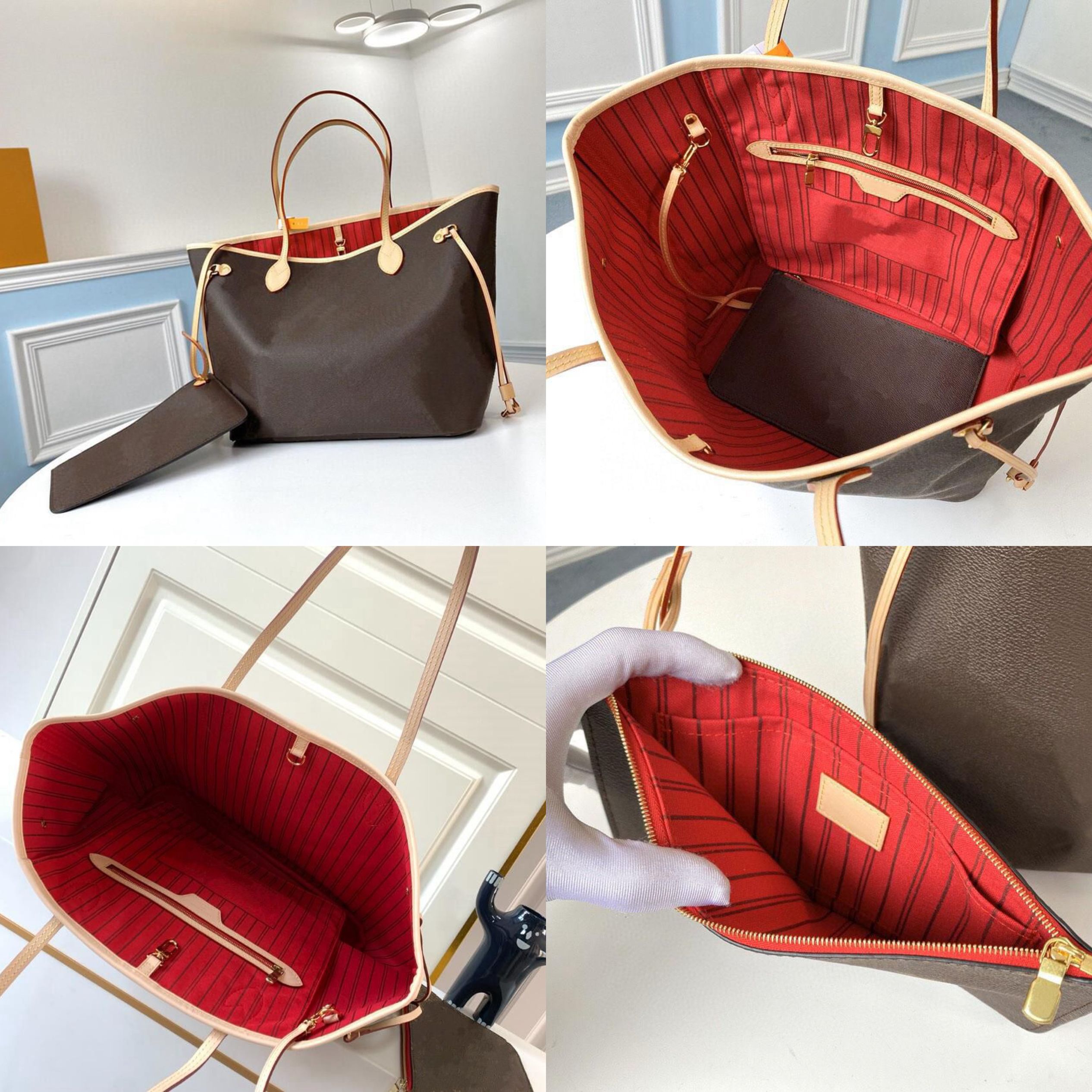 designer bag tote bag women bags Luxury Bag genuine leather designer tote shoulder bag Classic MM size womens handbags beach bag lady clutch bag purse wallet 10A