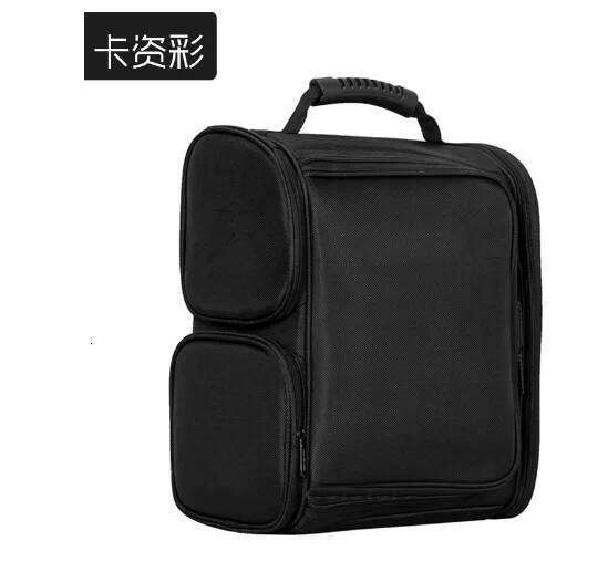 Professional Women Portable Bag Cosmetic Backpack Bag Makeup Organizer Travel Train Case