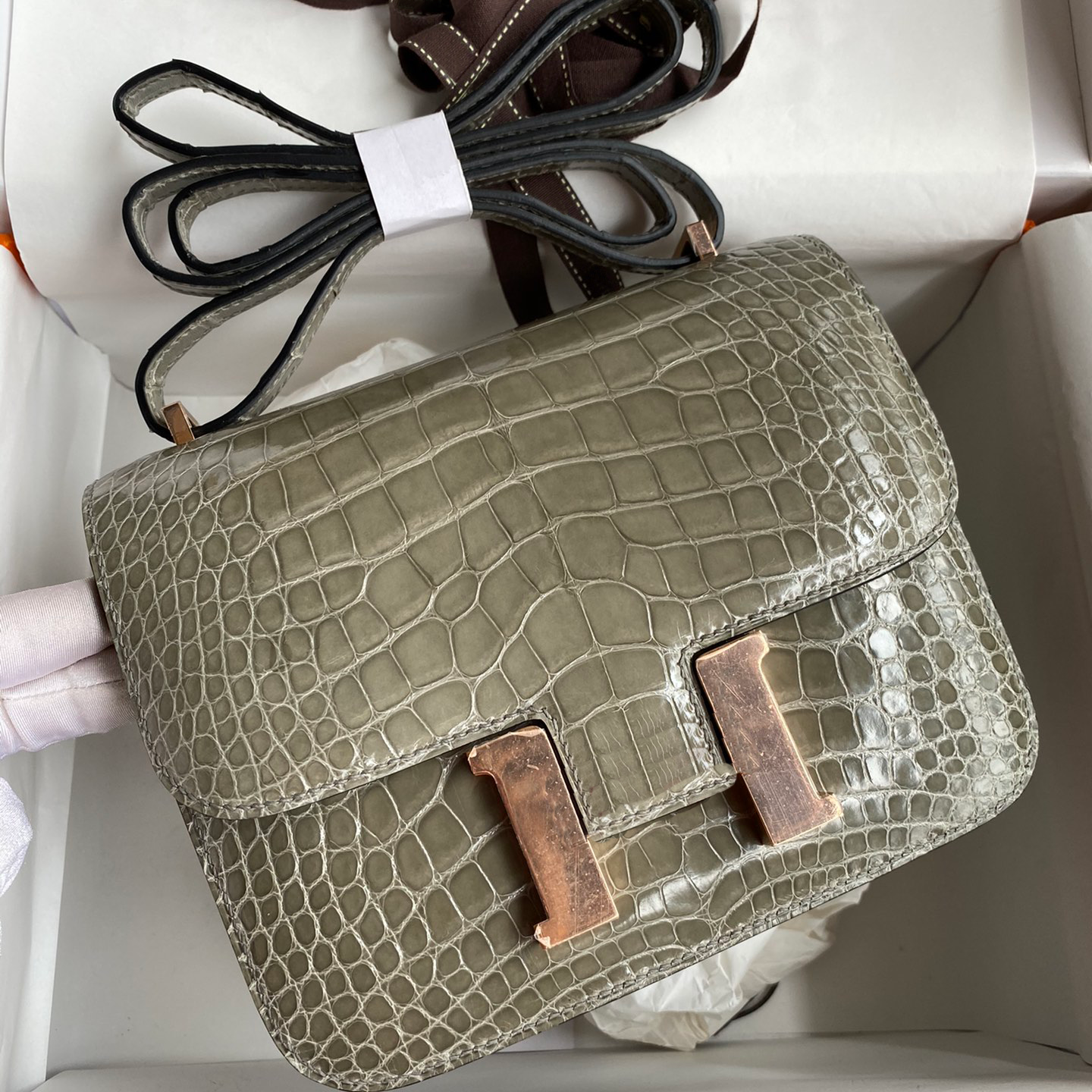 Luxury Designer bags Crocodile leather Crossbody Even bag Womens mens handbag Clutch Messenger Shoulder bag Handmade Matte envelope tote Flight Attendant Bags