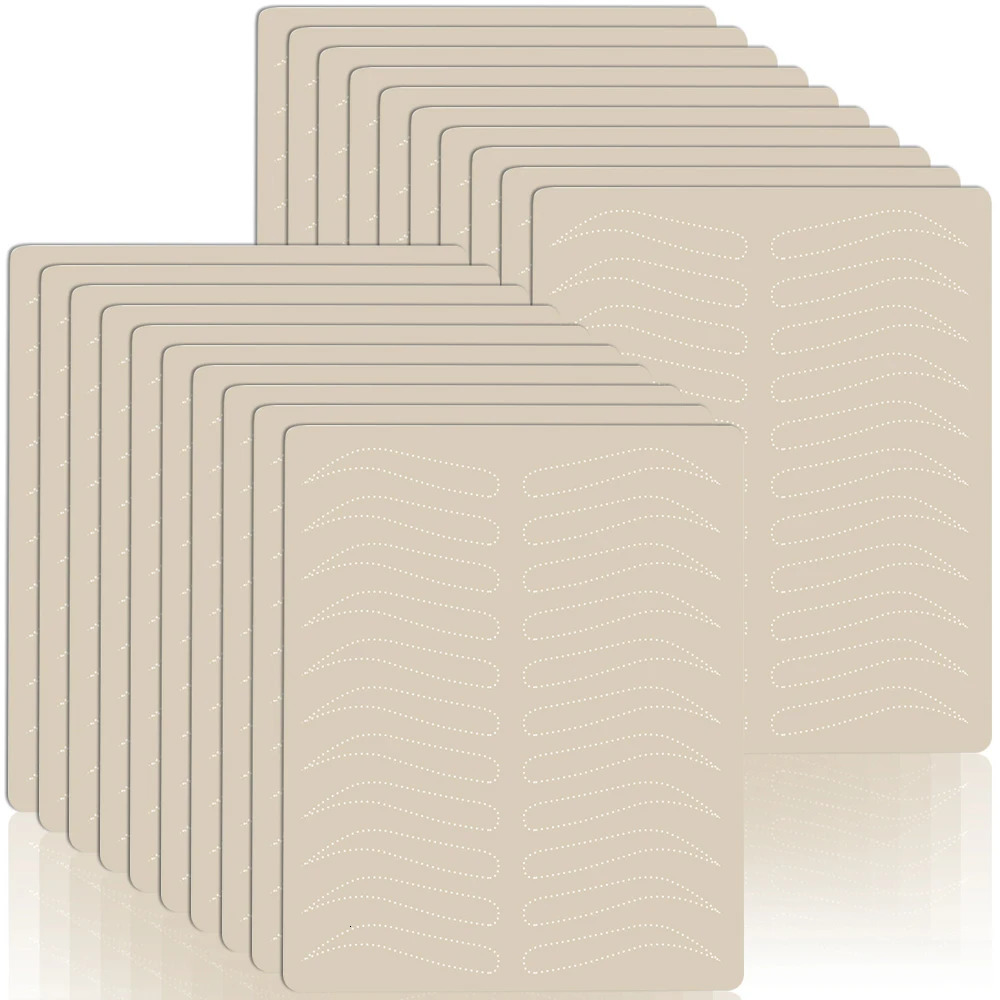 13510Pcs Microblading Eyebrow Tattoo Practice Skin Eyebrow Tattoo Skin Tattoo Training Skin for anent Makeup Supplies 250604