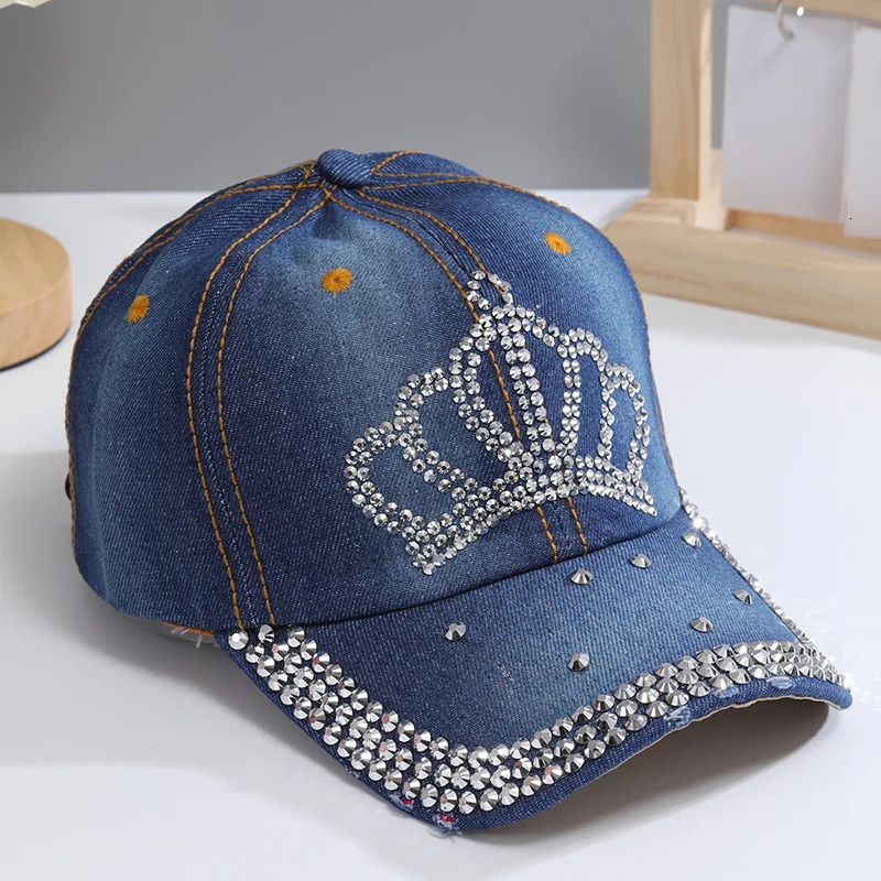 A Shiny Rhinestone Baseball Cap for Women Adjustable Comfy Fashion Outdoor 250603