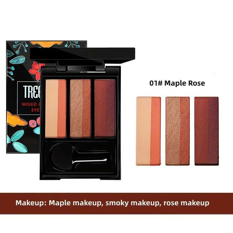 Mini Mushroom Head TR 6 Colors Eyeshadow Palette Pumpkin Shades Easy Blend Long Lasting Portable Makeup Kit for Women W250605
