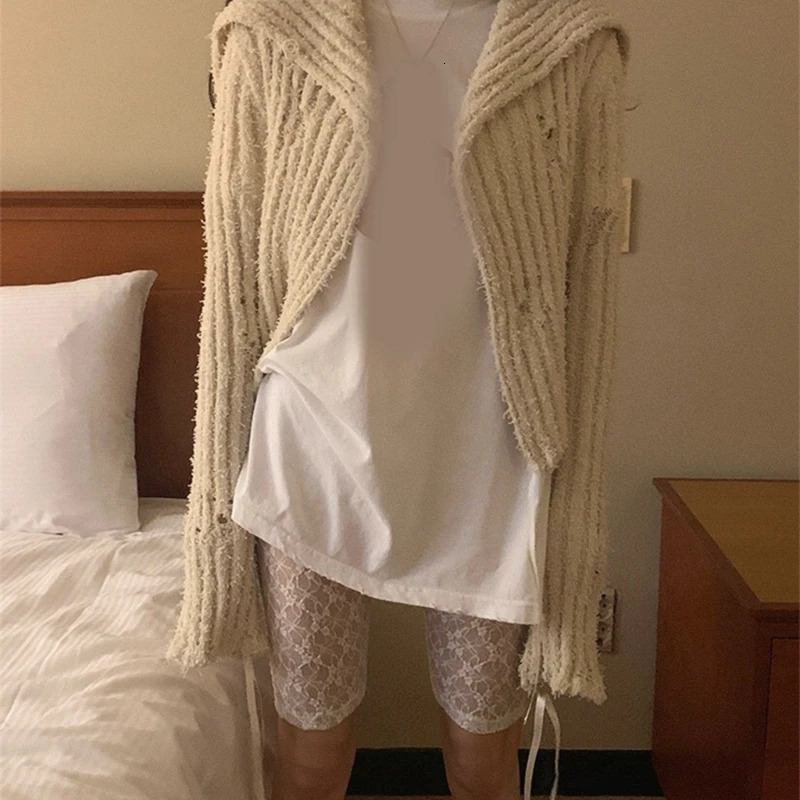 Womens Sexy Elastic High Waist Sheer Mesh Shorts Workout Gym See Through Flower Lace Bodycon Short Leggings Tights 250604