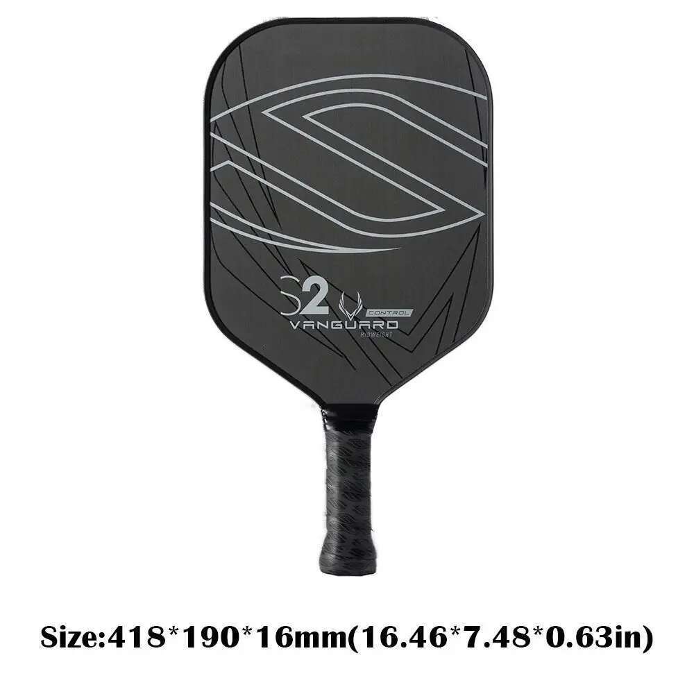 Friction Surface T700 Carbon Fiber Pickleball Paddle Enhanced Power 16MM Polymer Core Sports Bat Ergonomic Grip