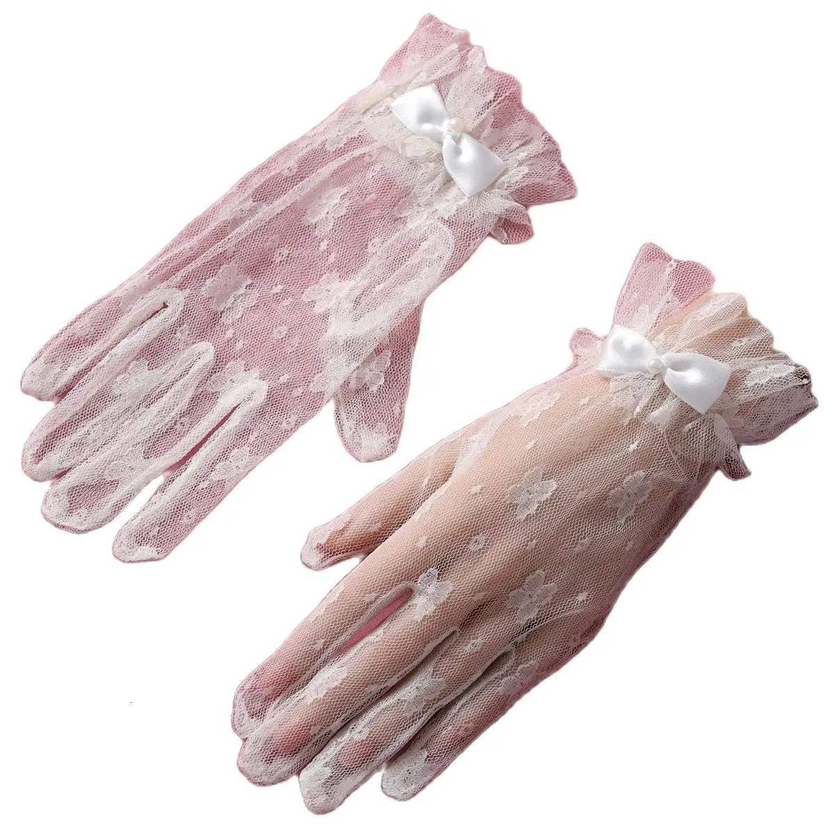Bridal Gloves Full Of Elegant Style Ladies Ivory Wedding Gloves With Bow Suitable For Engagement Party 250530