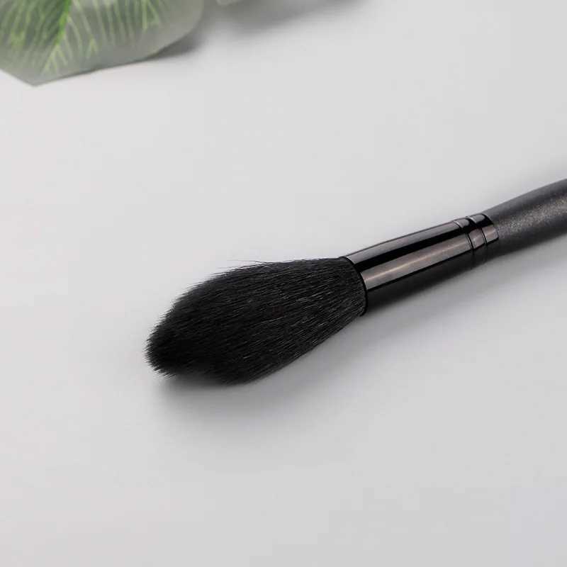 Chodo 1 Piece Buffing Makeup Brushes Highlighter Wooden Handle Ber Powder Contour Make Up Brushes Goat Hair W250605