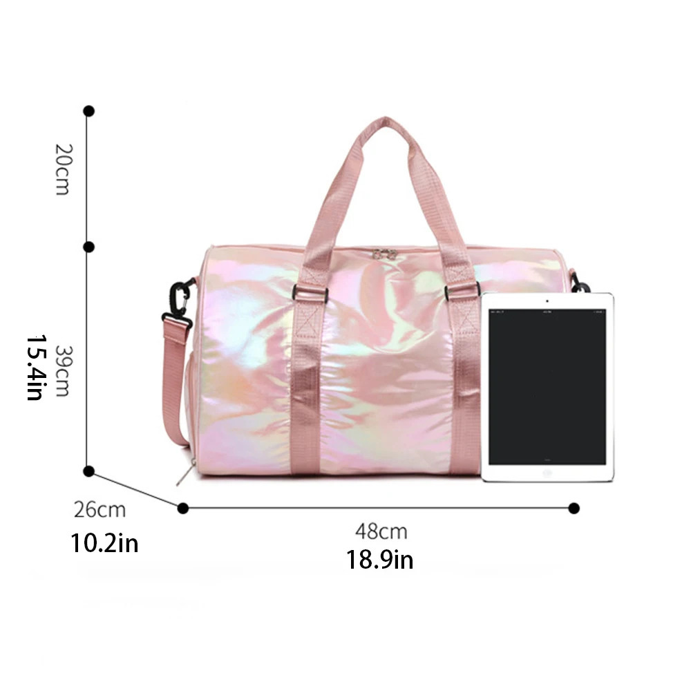 Travel Bag Luggage Weekender Bag With Shoe Compartment Carry On Overnight Bag For Women 250530